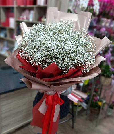 Букет цветов из: Гипсофила в Герге