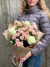 Букет цветов из:  Розы в Герге