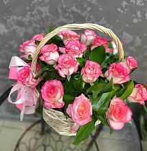 Цветочная композиция из Розы в корзине #REPLACE_PRED# Герге