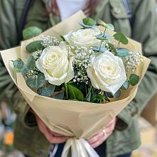 Букет цветов из:  Розы #REPLACE_PRED# Герге